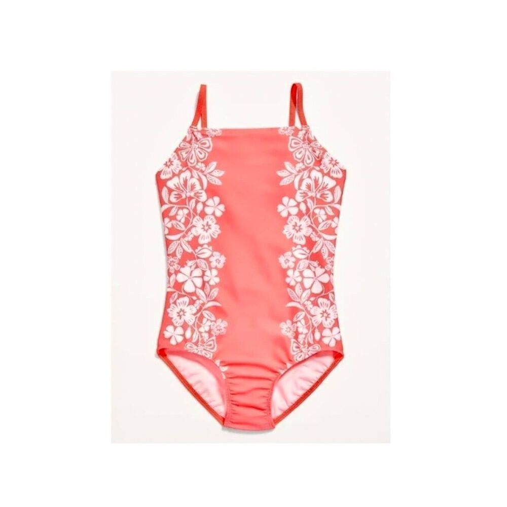 Old Navy Coral Swimsuit for Girls Size L